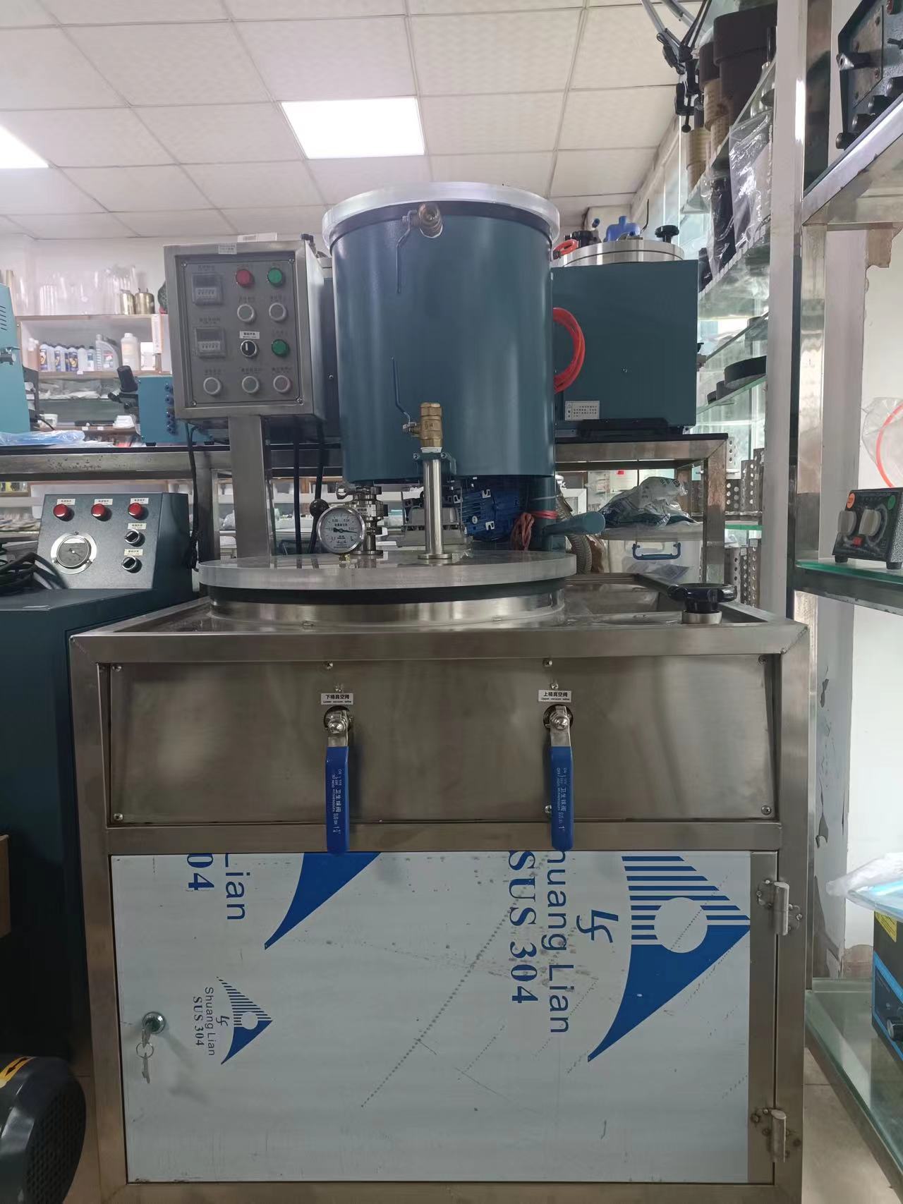 首饰工艺品铸造搅粉机不锈钢自动抽真空搅粉机石膏粉模具铸造机