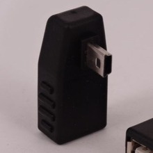 T型音频转接头 汽车接U盘 MINI USB公转USB母 车载MP3 OTG 转换头