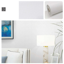 跨境亚麻墙纸无缝全屋素色简约现代客厅卧室加厚新中式壁布纯色灰