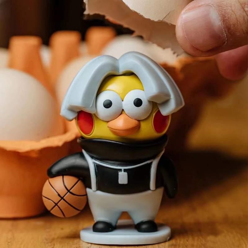 in Stock Chicken You Are So Beautiful Hand-Made Cai Xukun Ikun Doll Creative Keychain Basketball Car Black Decoration Box