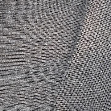 批发冬季加厚保暖休闲服毛线布料仿棉面料弹力针织面料平纹毛线布