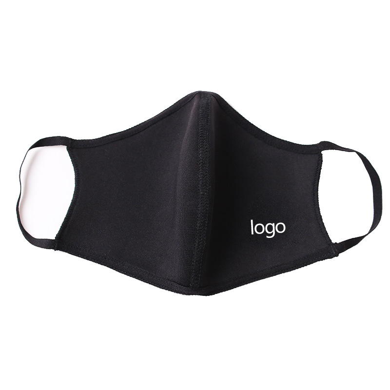 跨境批发潮牌口罩高品质印logo口罩可插滤片防晒冰丝弹力口罩厂家