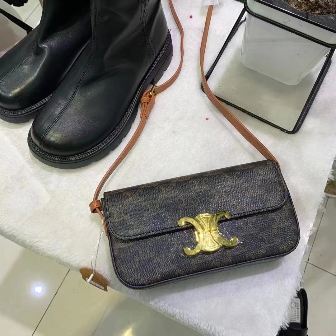 凯旋门包包女2022新款秋冬小众高级质感腋下包手提斜挎包真皮女包