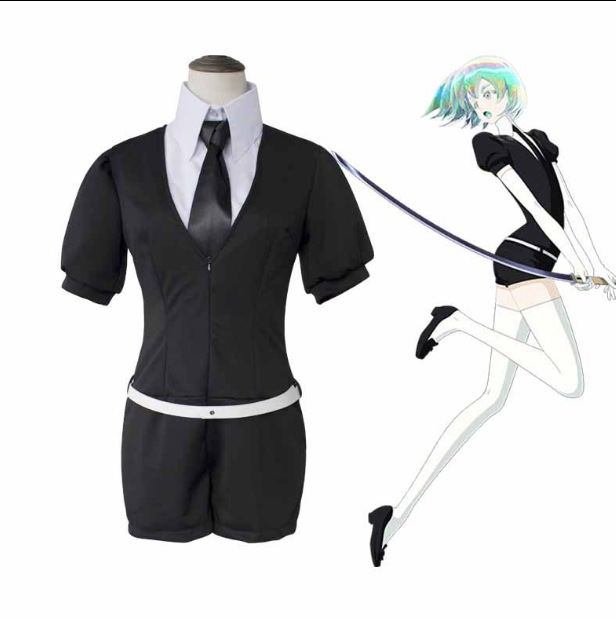 宝石之国cos磷叶石钻石圆粒金刚石南极石安特库cosplay服装 现货