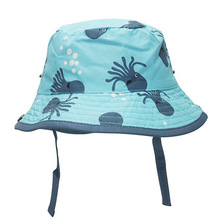 2022儿童防晒帽婴儿帽子防紫外线渔夫帽宝宝男童女童太阳帽遮阳帽