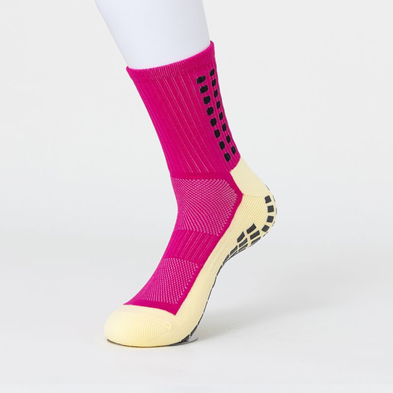 Football Socks Basketball Athletic Socks Towel Bottom Non-Slip Mid-Calf Training Adult and Children Socks for Running