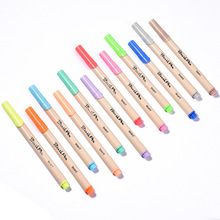 橘林orange BR-9001创意多色可选水性笔学生用品小清新涂鸦毛笔