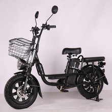 16英寸3.0真空胎依兰公主电动自行车电动单车电瓶车外卖送餐车
