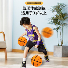 静音篮球拍拍球儿童室内训练球室内静音篮球儿童玩具批发