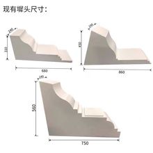 新中式仿古外墙装饰墀头门楼仿石跺头梁托博封砖苏氏抛方砖博风头