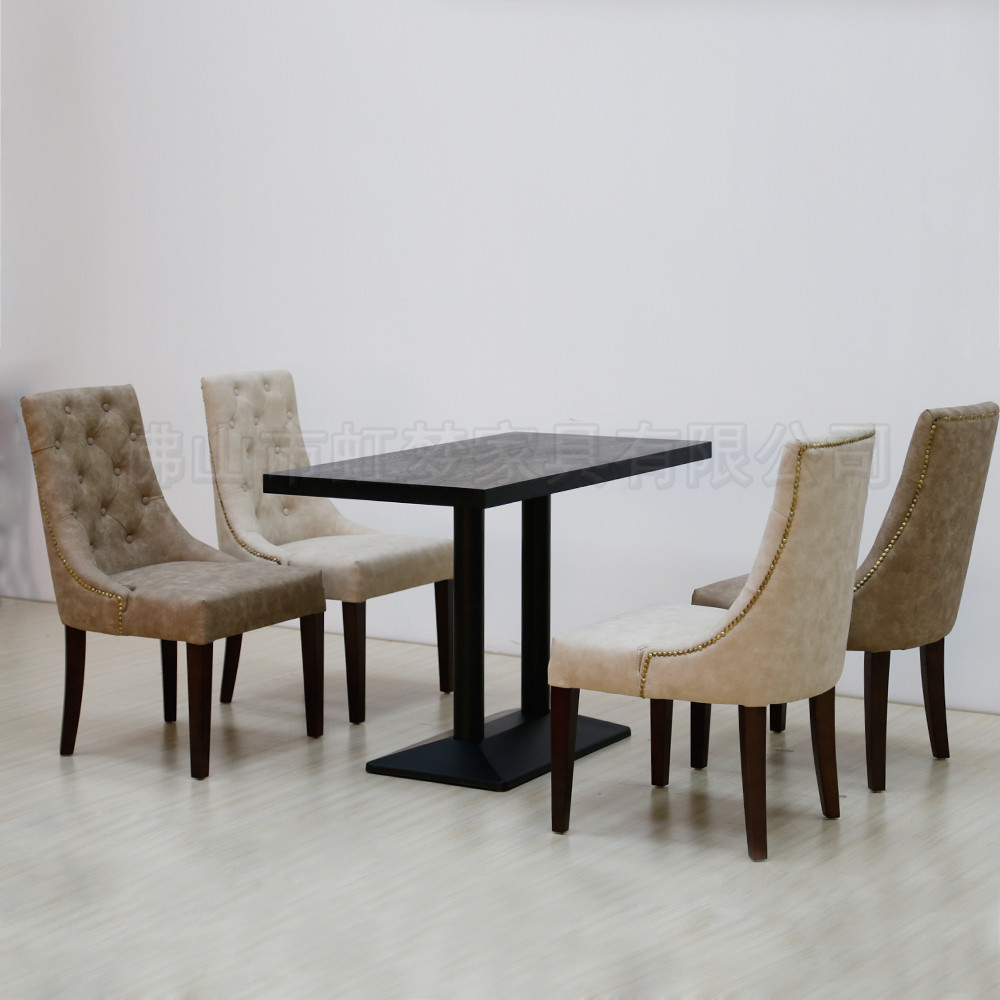 饭店酒楼奶茶卡座桌子配套餐桌椅厂家批发成都小吃店麻辣店餐桌椅