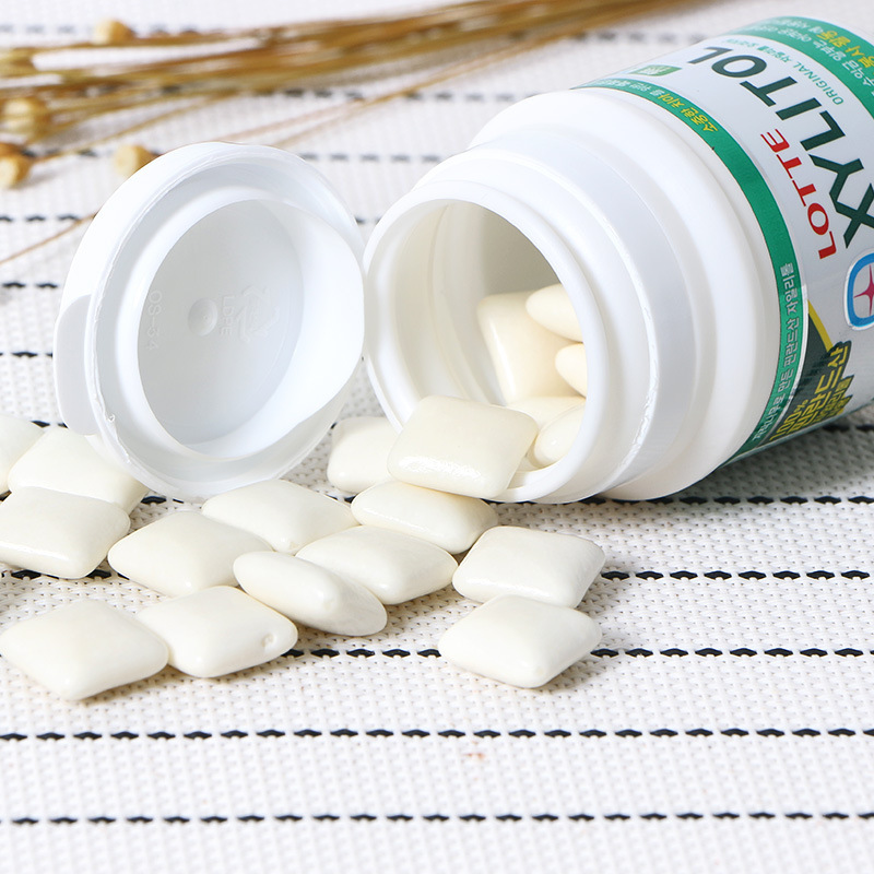 lotte乐天木糖醇口香糖52g韩国进口食品可随身携带口气清新男女糖