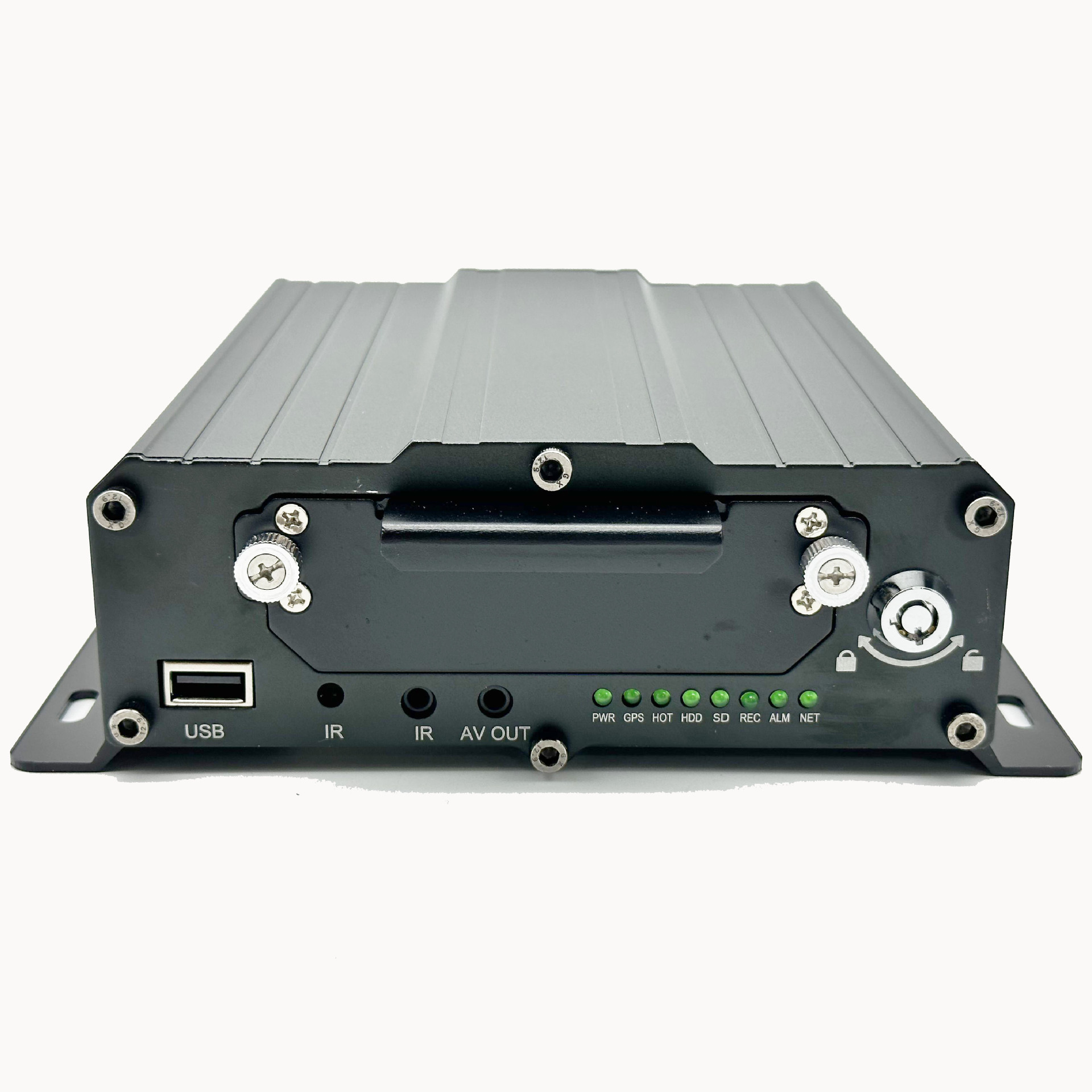 锋莱 实时远程监控车载录像机 4g gps wifi 循环录像硬盘录像机