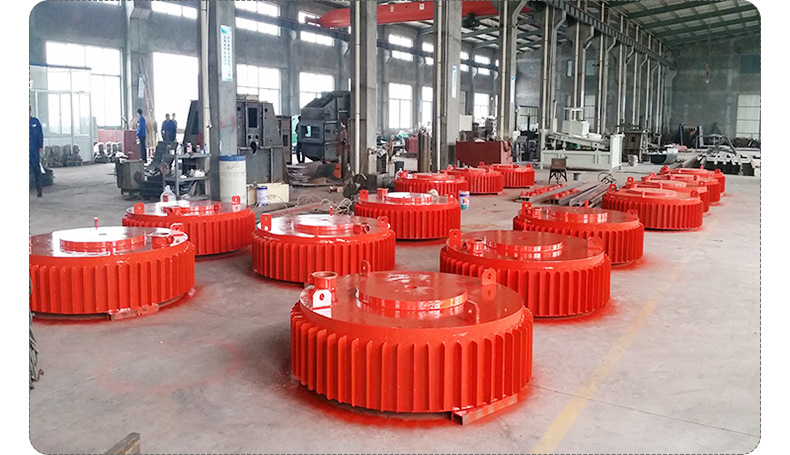 rcdb电磁除铁器 金属铁矿皮带悬挂式电磁除铁器 圆盘式除铁设备