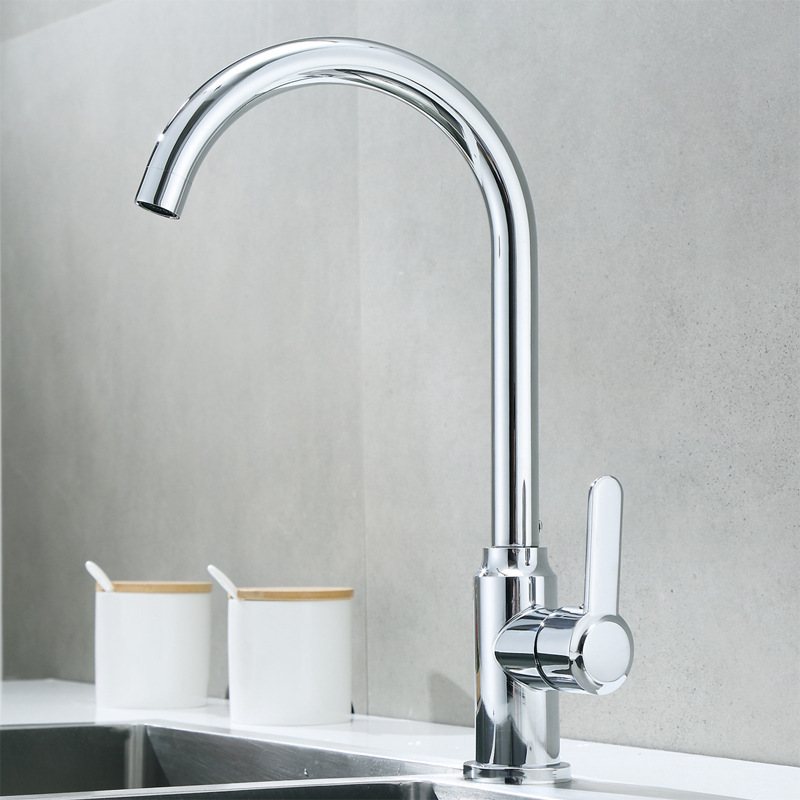 高档厨房不锈钢旋转龙头洗菜盆水龙头水槽洗碗池龙头 冷热-报价