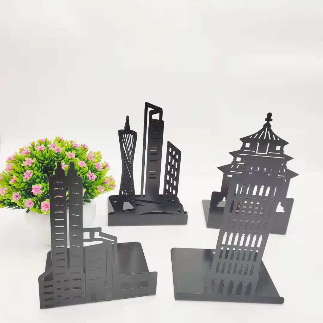 students use desktop metal book stand book baffle book holder book stand simple creative stand bookshelf factory wholesale