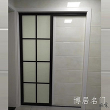 铝合金单扇门大门单门入户隔断卫生间推拉门阳台单轨钛镁合金室内