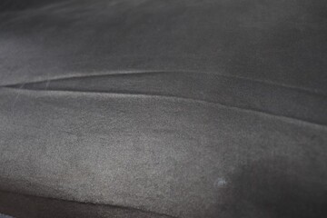 黑面弹力缎香云纱素色两面黑真丝面料桑蚕丝绸布料服装面料