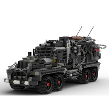 疯狂的麦克斯周边玩具战争卡车末日废土载具积木MOC兼容乐高模型