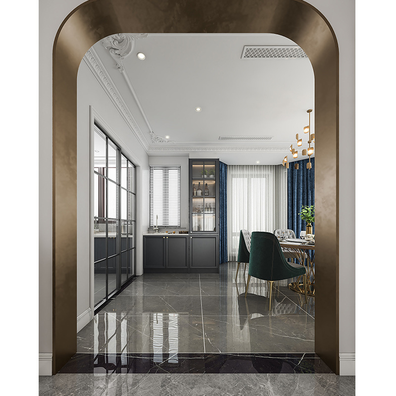 不锈钢门套包边不锈钢半圆门洞不锈钢门框包边装饰条金属门洞线条