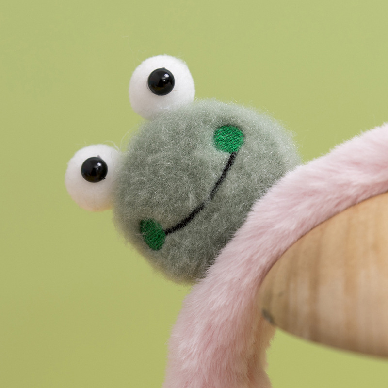 小青蛙耳朵会动耳罩可爱儿童可爱耳暖冬季气囊网红耳捂儿童耳暖