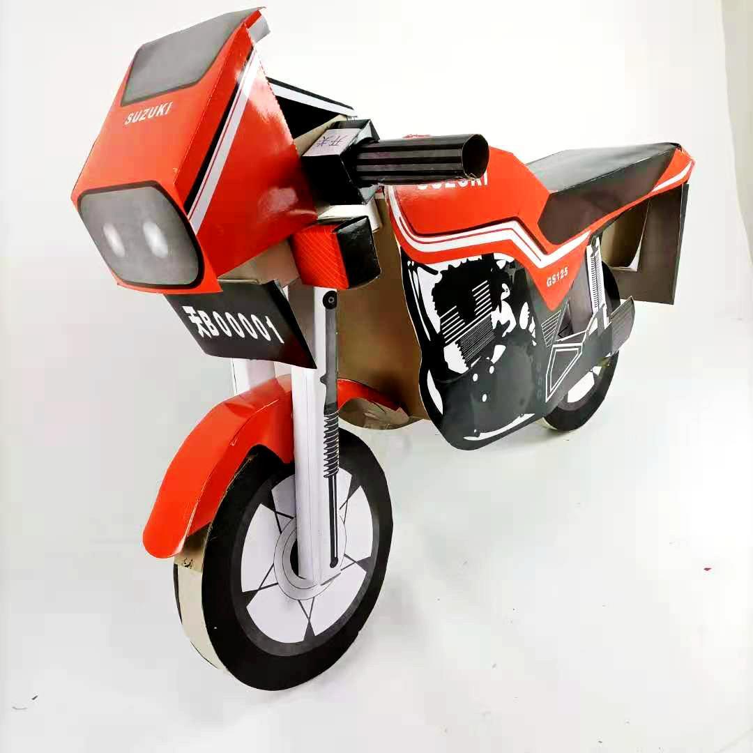 摩托车手工纸工艺品周年 清明节长中元节 节日用品各种纸质品殡葬