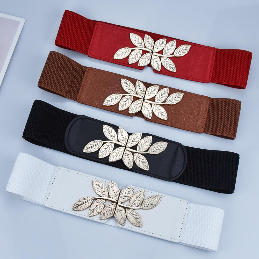 春季新款女士水钻玛瑙石镶嵌装饰腰带服装配饰皮带女最新报价