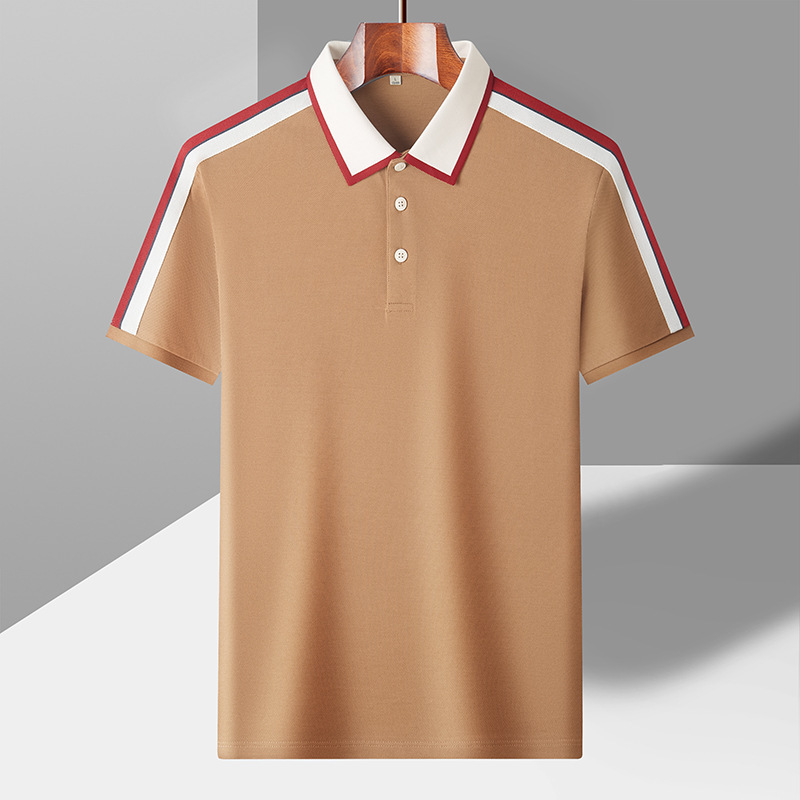 迪莱专柜正品欧洲站大牌男装外贸奢侈品 2024新款polo衫短袖 休闲