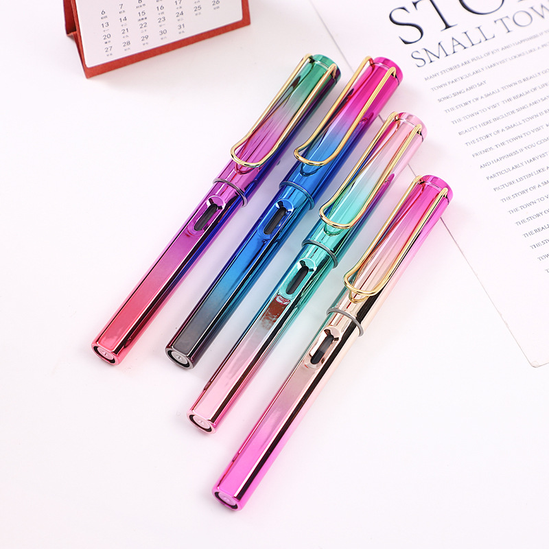 Lark Fashion Pen Kit Cute Colorful Student Writing Signature Practice Pen in Stock Wholesale