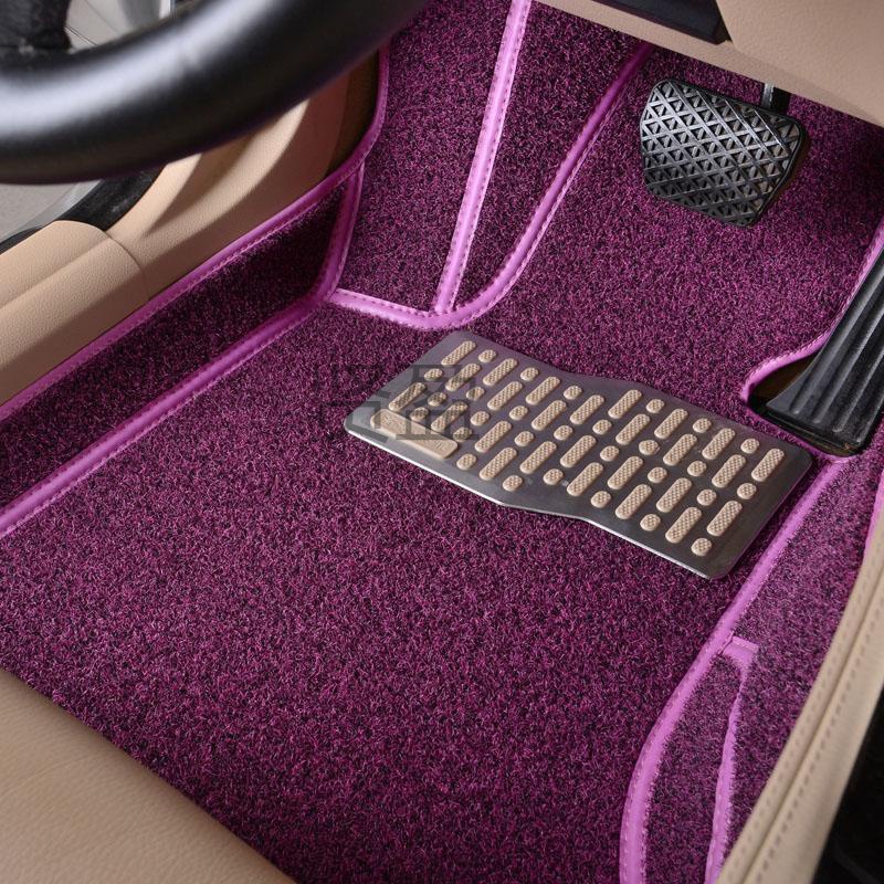 XY2024新款专车专用全包围汽车脚垫环保地毯耐脏绒面单层防水脚踩