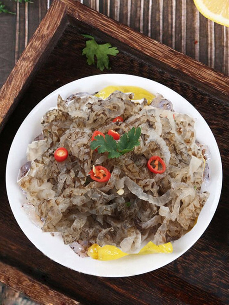 荷味泡椒鱼皮整箱150g*50包 开袋即食凉拌菜成品小凉菜拼冷盘商用