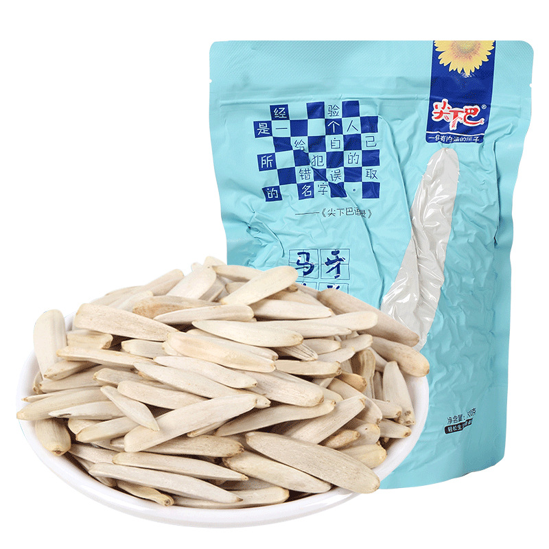 新疆特产马牙瓜子500*5袋原味白皮牙签瓜子葵花籽零食批发