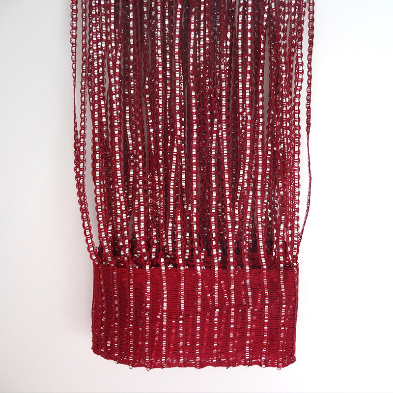 3x3 M S Curtain Tassel Curtain Line Wedding Props Encryption Silver Silk Door Curtain Amazon AliExpress Partition Ready-Made Curtain