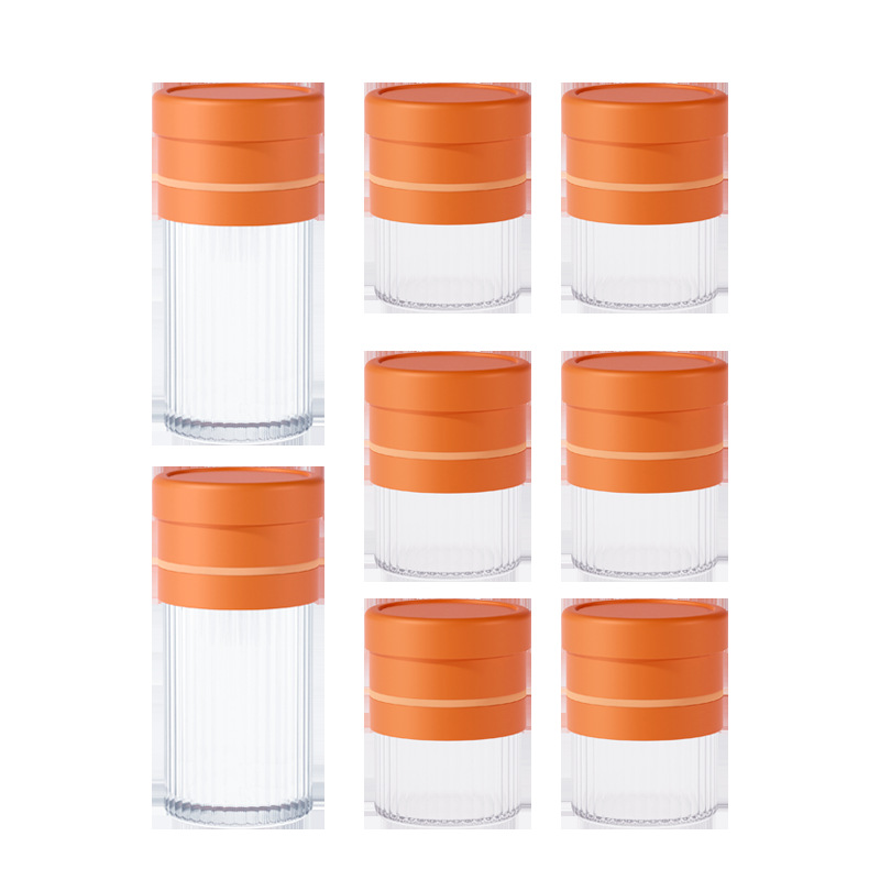 Baile Buckle Lefan Magic Glass Storage Jar Food Grade Material Healthy Storage Lock Fresh Moisture-Proof Insect-Proof