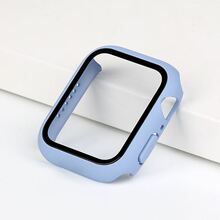 Glass + Cover For Apple Watch case 7/6/SE/5/4/3/2/1 iWatch跨