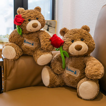 可爱小熊创意礼物熊毛绒玩具公仔泰迪熊布娃娃抱抱睡觉玩偶送女友