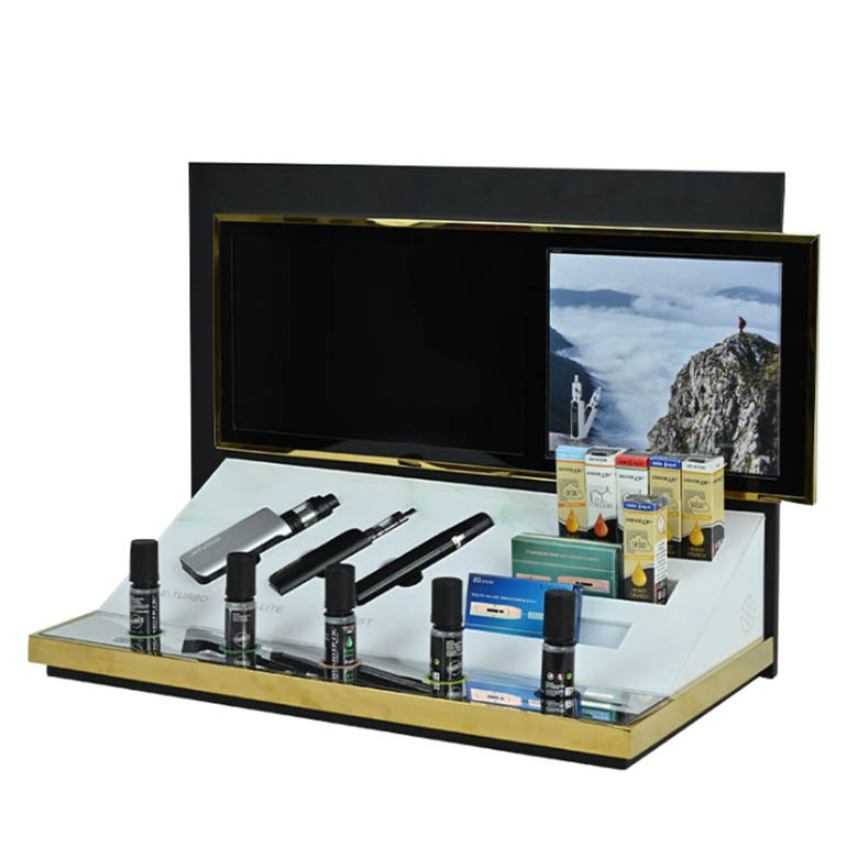 工厂批发悦刻雾化器试烟台电子烟具展示架陈列架雾化器智能展示台