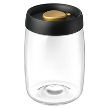 抽真空咖啡豆保存罐食品级玻璃密封罐咖啡粉储存罐茶叶收纳储泰儿