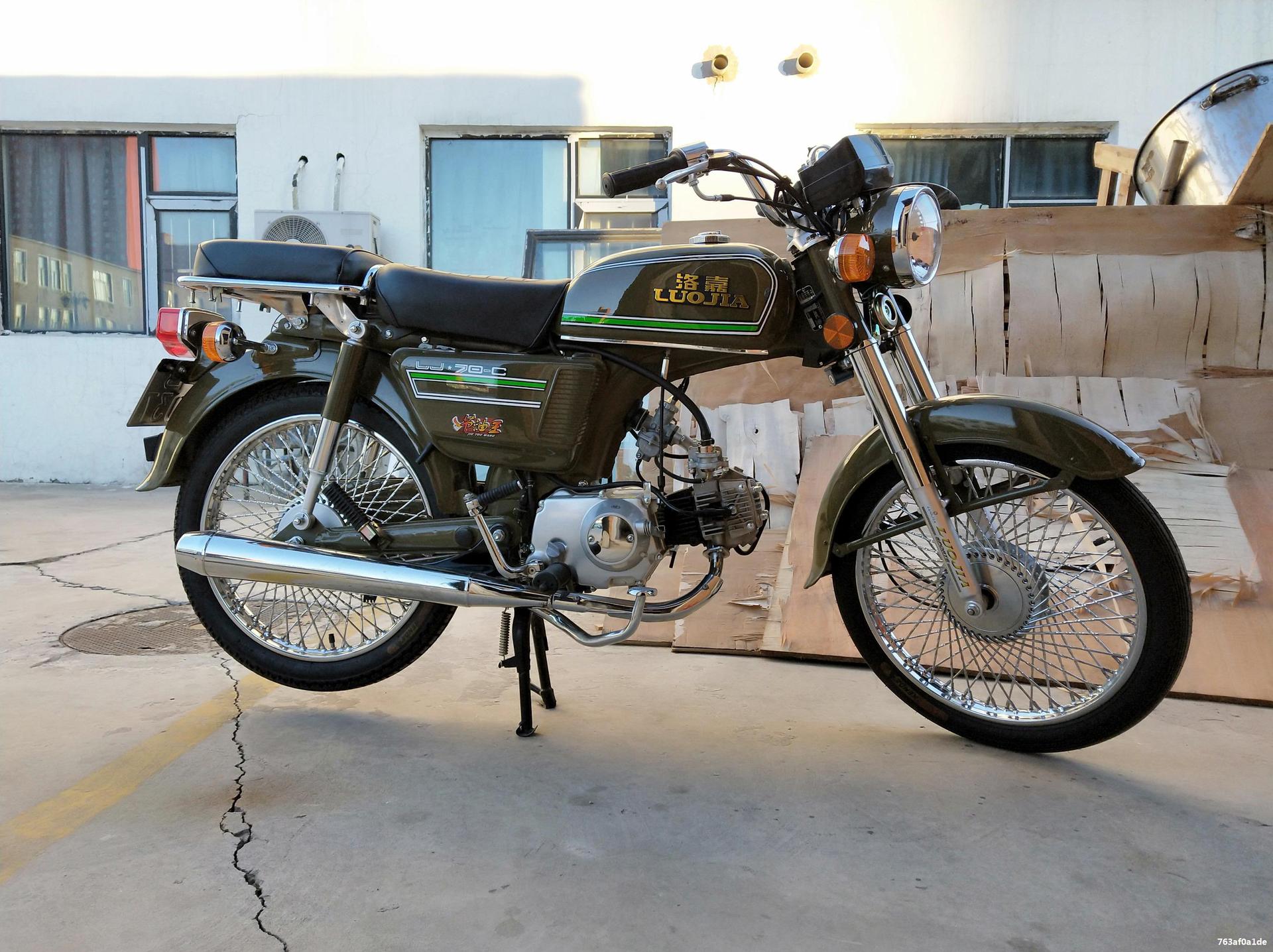 嘉陵jh70幼兽重庆建设cy80复古改装轮毂72辐条1.40x17摩托车钢圈