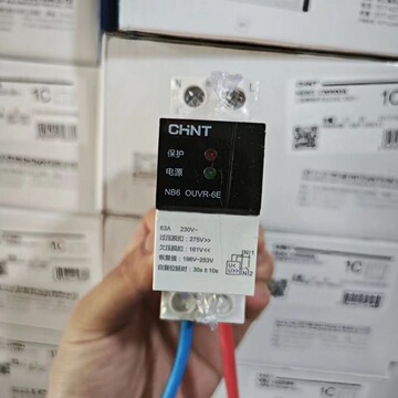 正泰nb6 ouvr-6e过欠压保护器63a-阿里巴巴