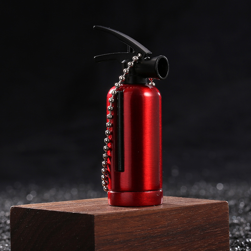 代发灭火器迷你复古万次火柴煤油打火机防水户外金属点烟创意礼品