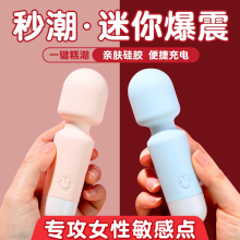 迷你av棒震动成人女性阴蒂调情趣用品自慰器女人用具高潮