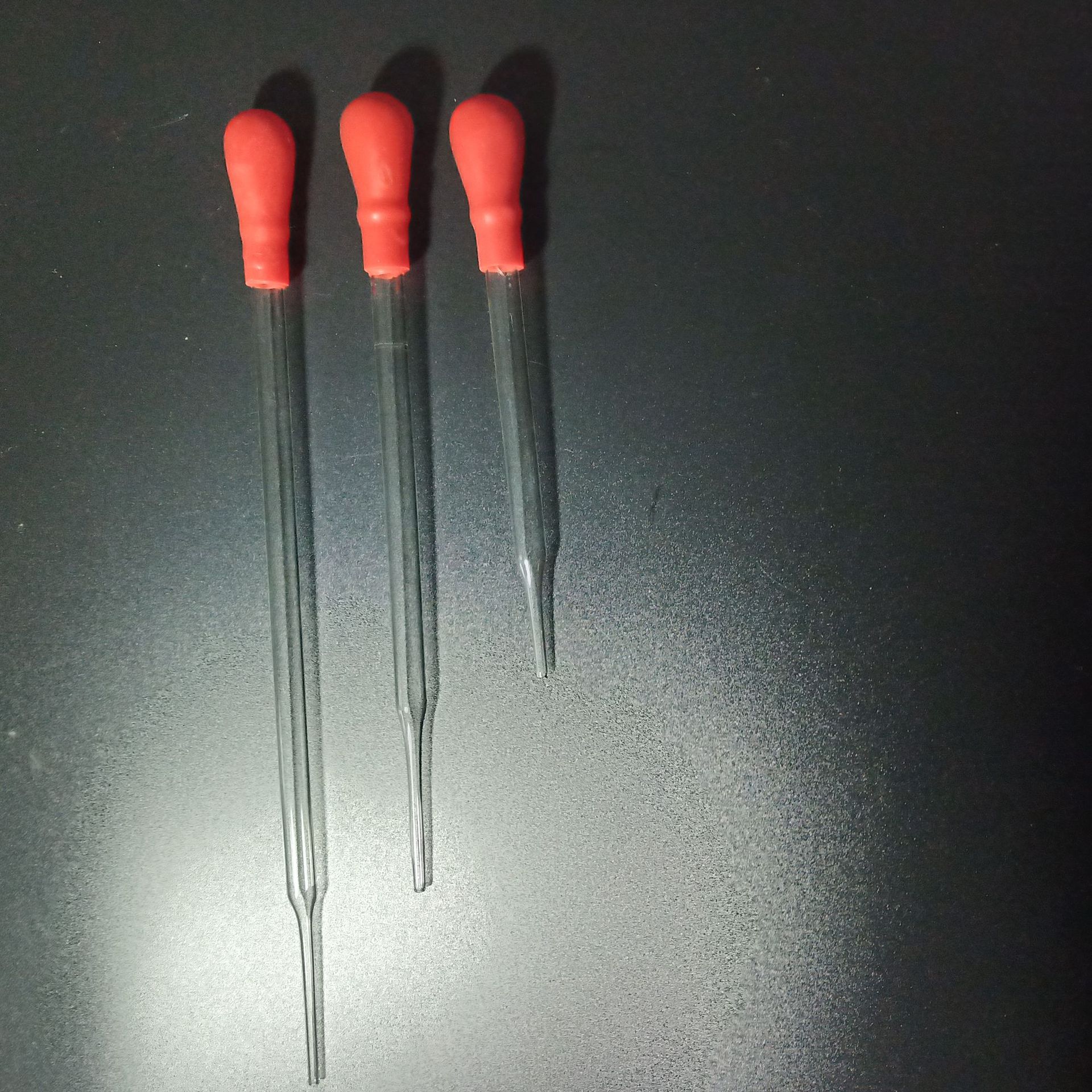 玻璃胶头滴管 附送红皮头9cm12cm15cm20cm玻璃滴管