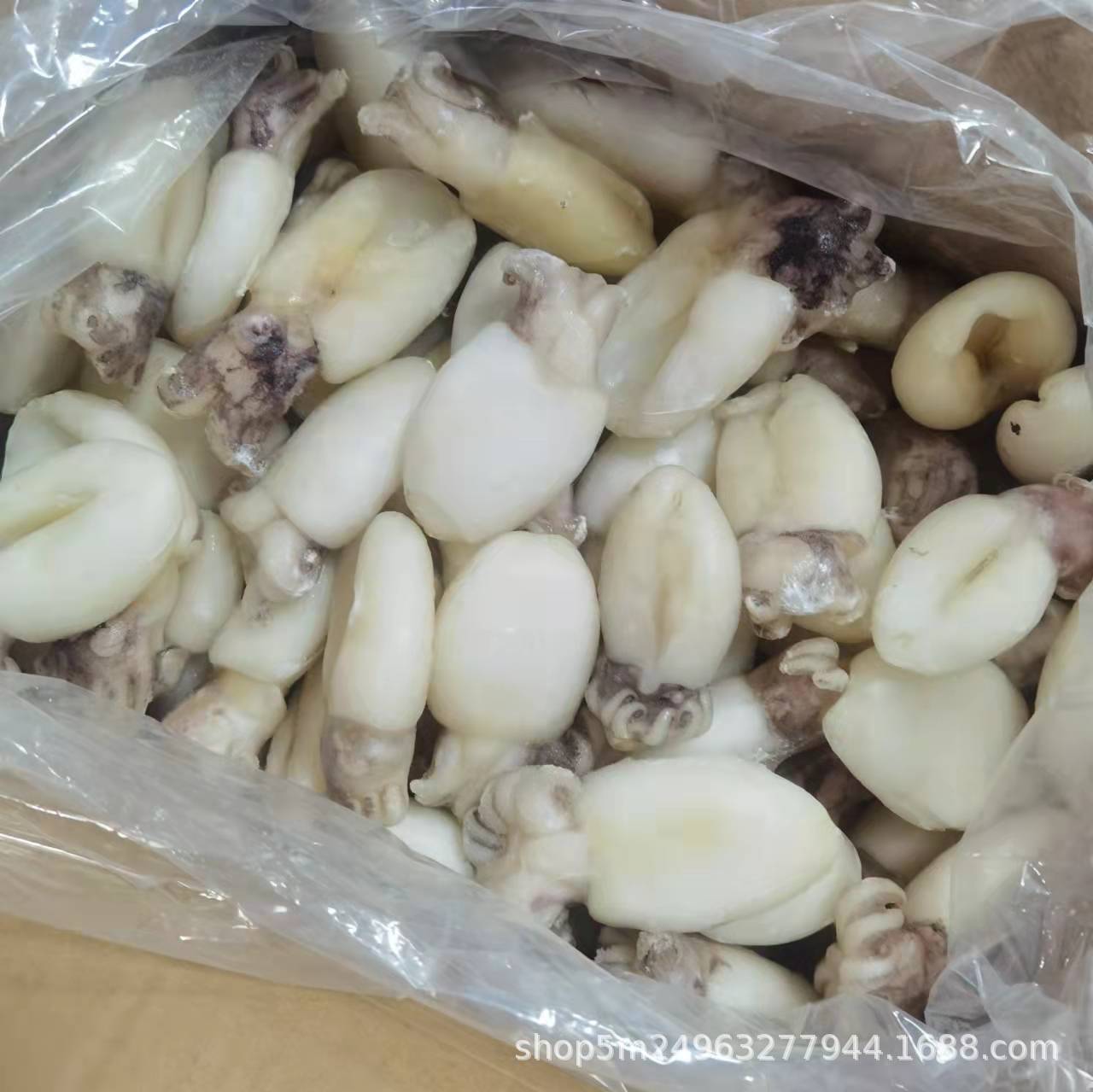 批发新鲜冷冻墨鱼仔鱿鱼 火锅自助餐食材超市海鲜小目鱼仔乌贼冷