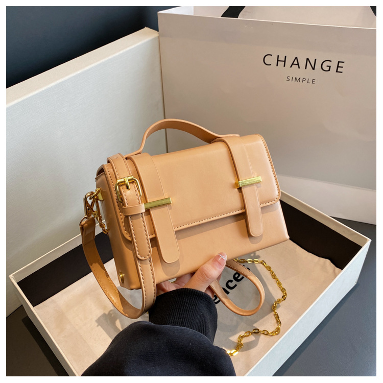 Cross-Border Bag for Women 2023 Spring and Summer New Fashion Small Square Bag Handbag Minority All-Match Ins Shoulder Messenger Bag