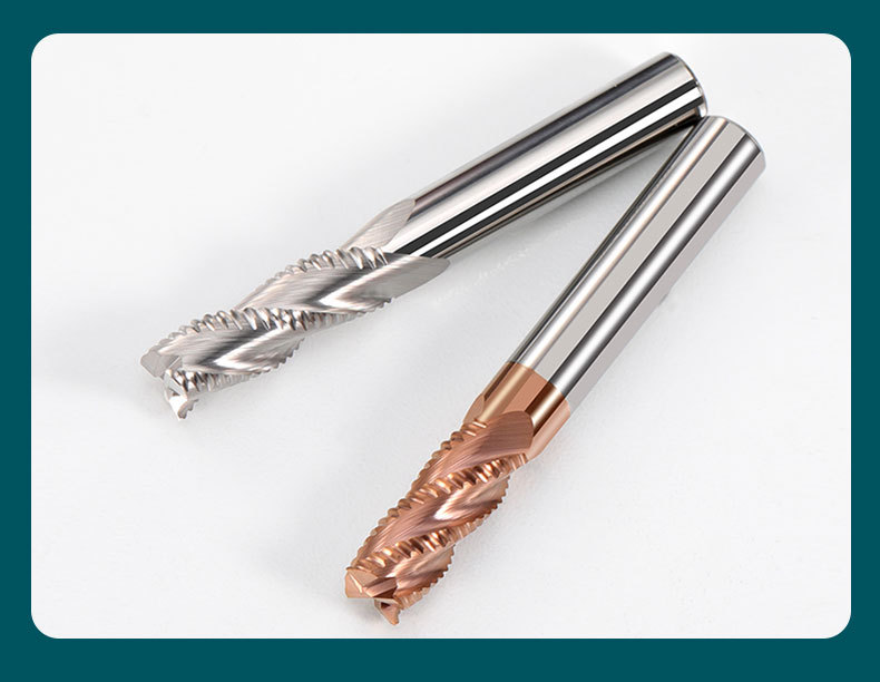 数控刀具粗皮铣刀钨钢粗铣刀波纹刀玉米铣刀硬质合金立铣刀