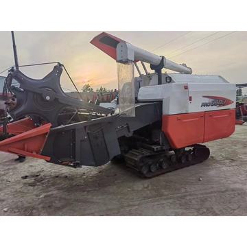 精品久保田688履带式水稻玉米小麦大豆收割机-阿里巴巴