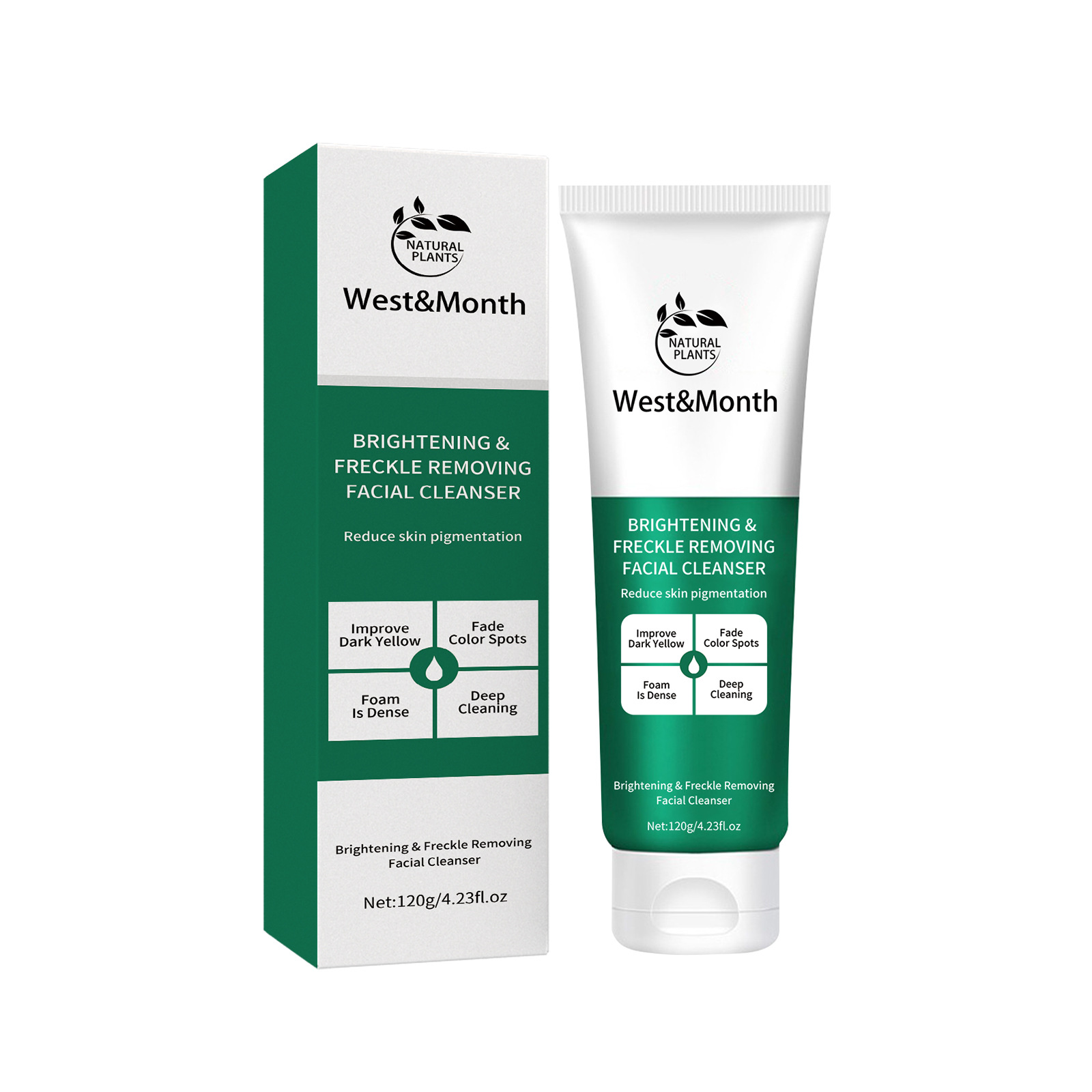 West & Month Bright White Facial Cleanser