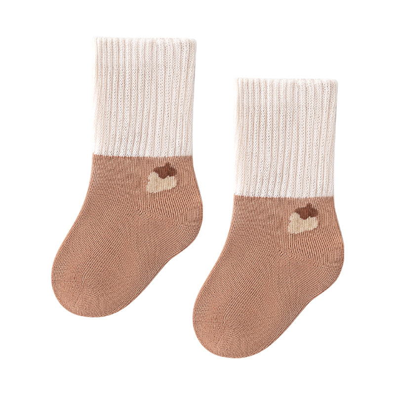 Baby Socks 2023 Autumn New Cotton Class a Loose Mouth Boneless Boy Girl Baby Middle Tube Children Stockings