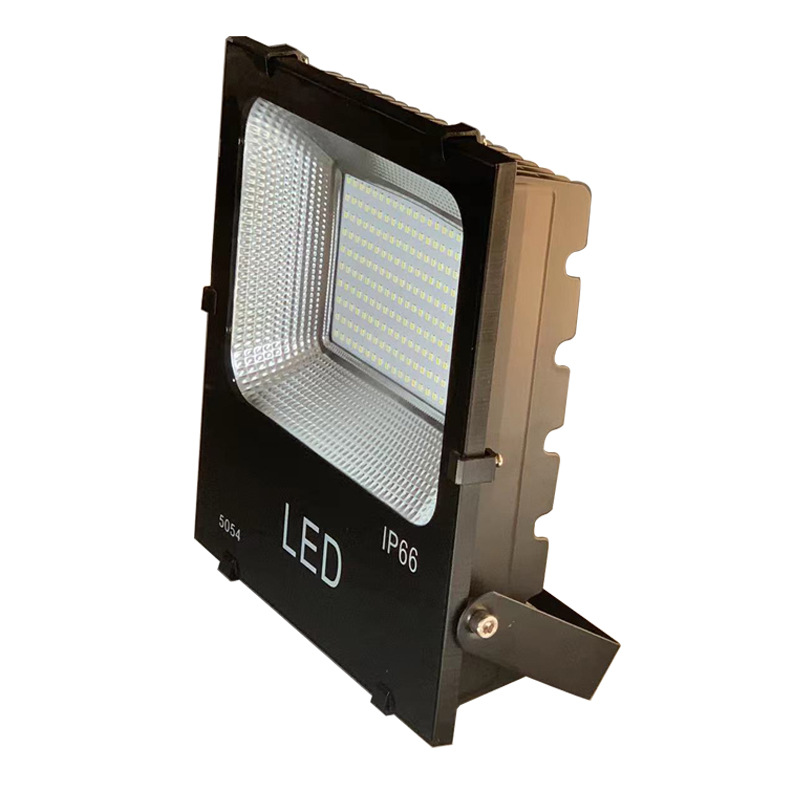 跨境led黑金刚投光灯5054 2835贴片泛光灯户外庭院广告厂房灯直销